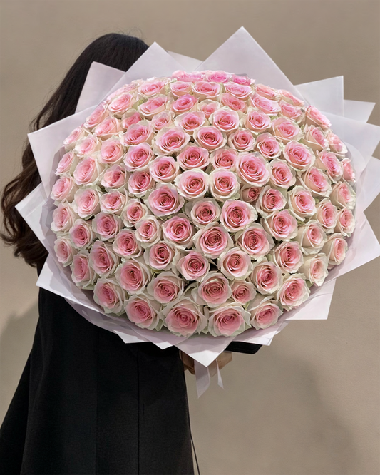 150 Pink Roses