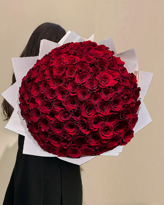 100 Reasons to Love (100 Red Roses)