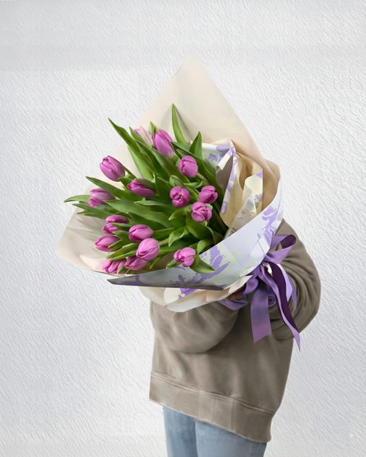 20 Pink Tulips