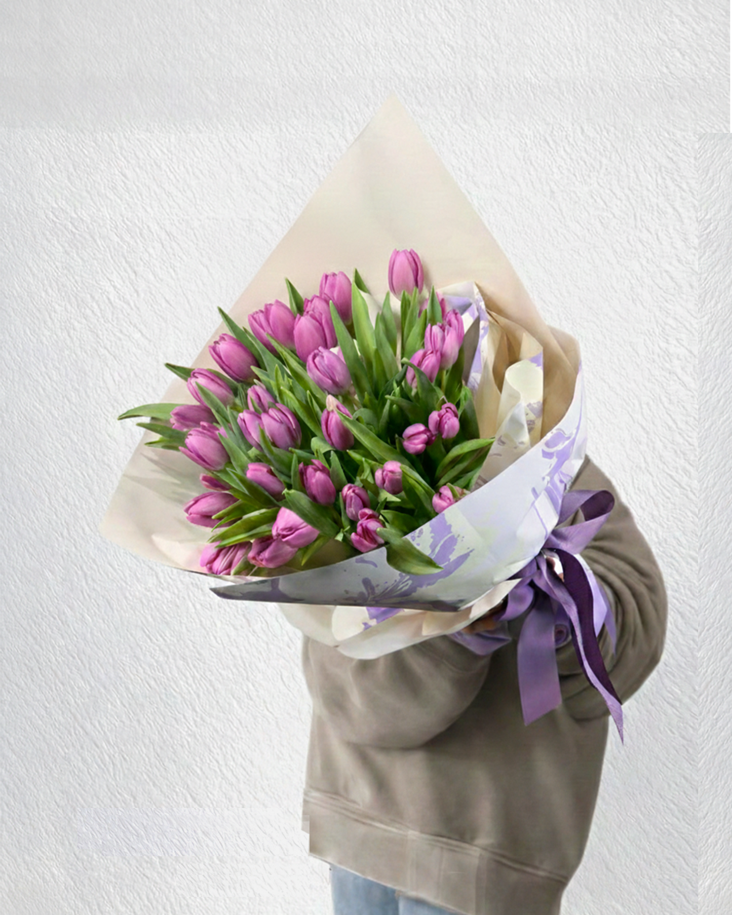 50 Pink Tulips