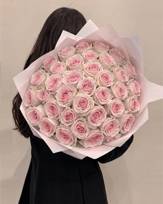 50 Pink Roses
