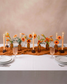 Amber Sunset Tabletop Décor set (All in one)