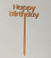 Happy Birthday Topper