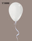 Blue Rubber Balloon